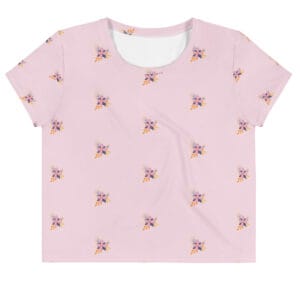 All-Over Print Crop Tee