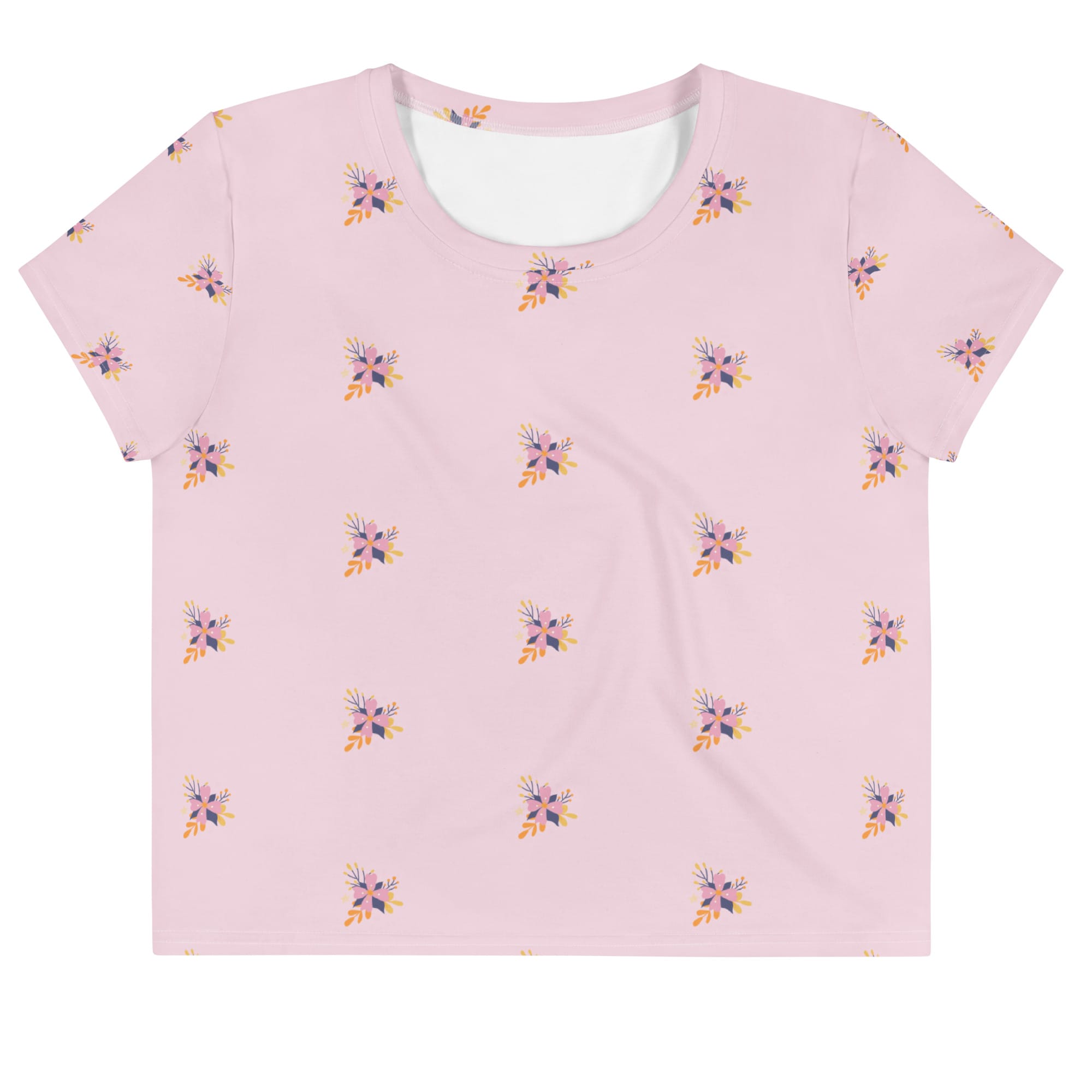 All-Over Print Crop Tee