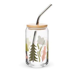Can-shaped glass