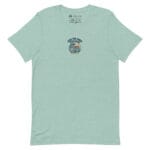 Ride the Wave Escape – Embroidered Chest Tee (Bella + Canvas 3001)