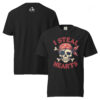 Pirate Heart Unisex Garment-Dyed Heavyweight T-shirt
