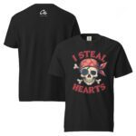 Pirate Heart Unisex Garment-Dyed Heavyweight T-shirt