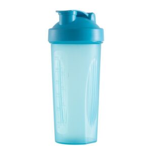 600ml protein shaker bottle with measuring marks