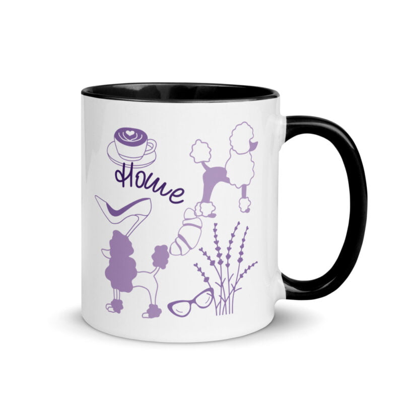 Best Home Comfort Ceramic Mug with Stylish Illustrations