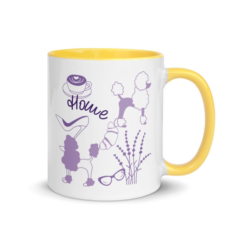 Best Home Comfort Ceramic Mug with Stylish Illustrations