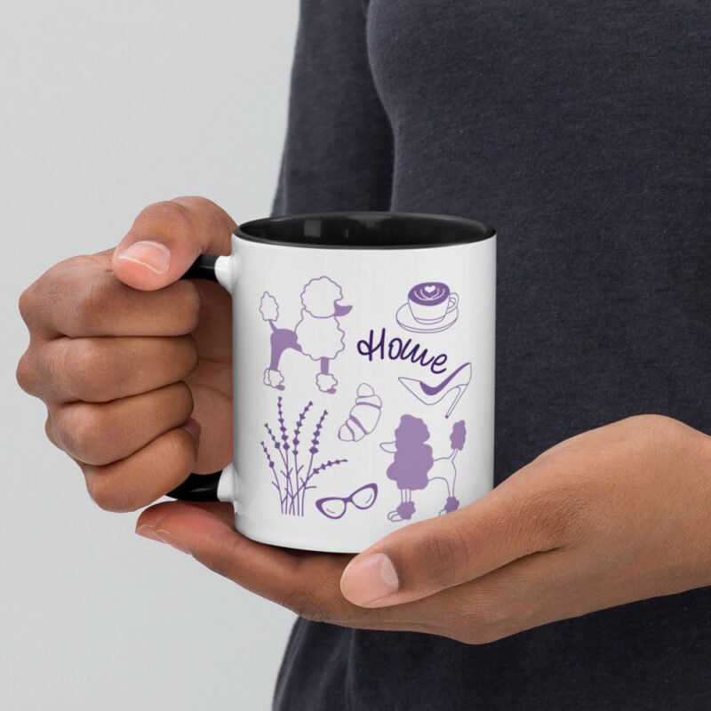 Best Home Comforts Ceramic Mug with Stylish Illustrations 5