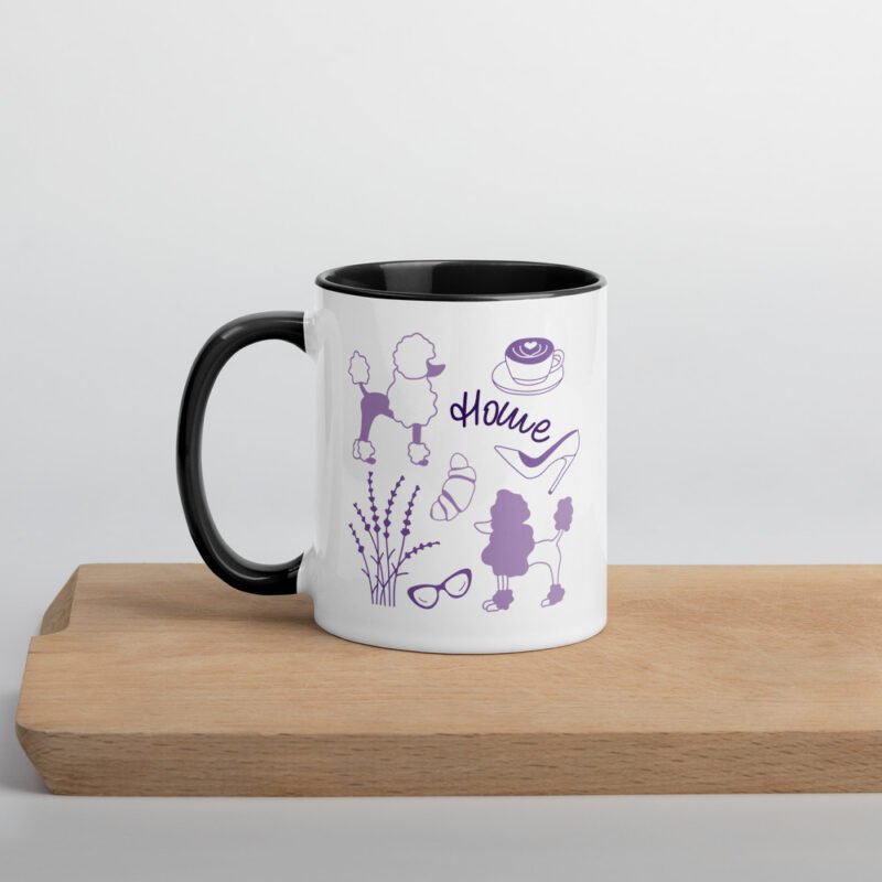 Best Home Comforts Ceramic Mug with Stylish Illustrations 6