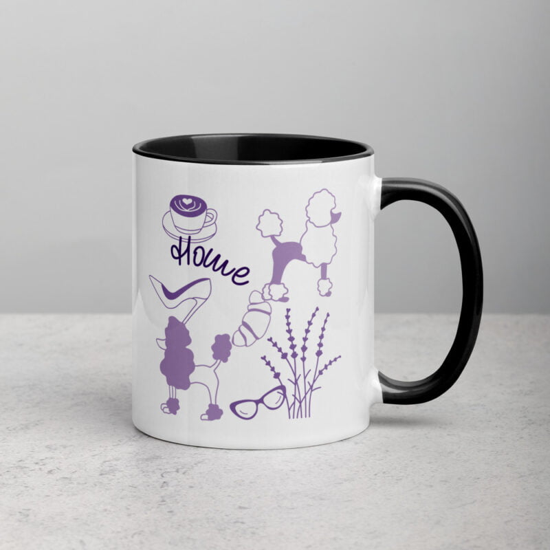 Best Home Comforts Ceramic Mug with Stylish Illustrations 7