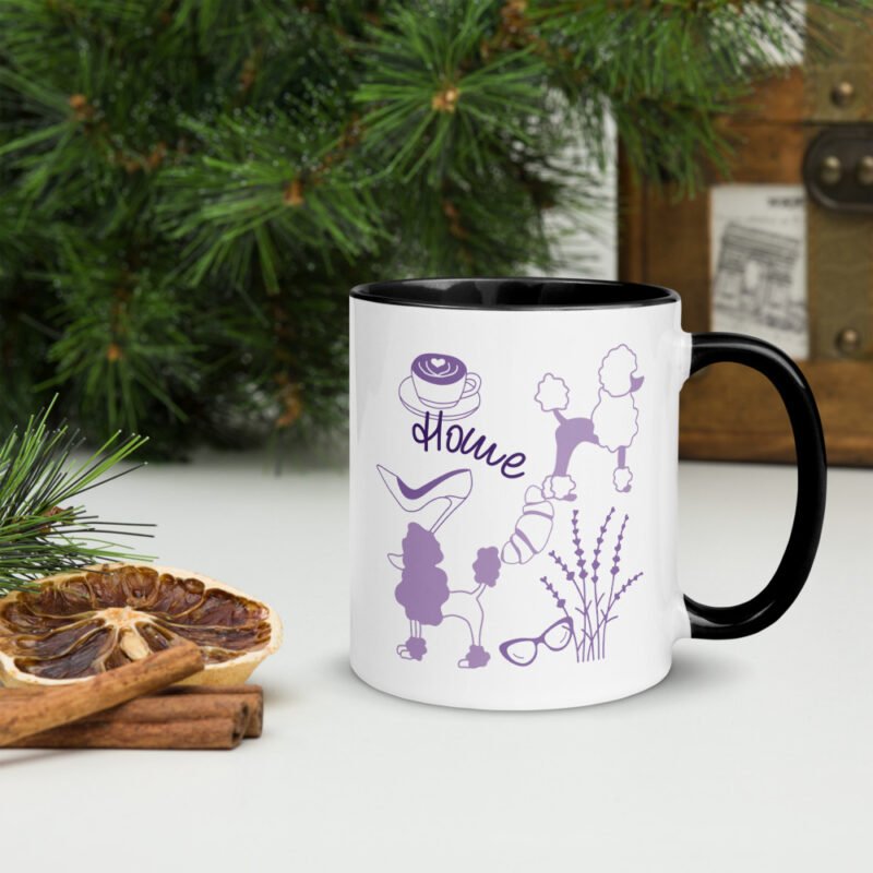 Best Home Comforts Ceramic Mug with Stylish Illustrations 8