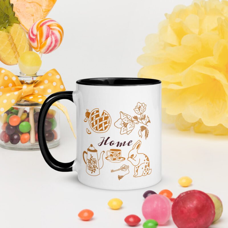 Colorful Ceramic Mug 11 oz Dishwasher Microwave Safe 11