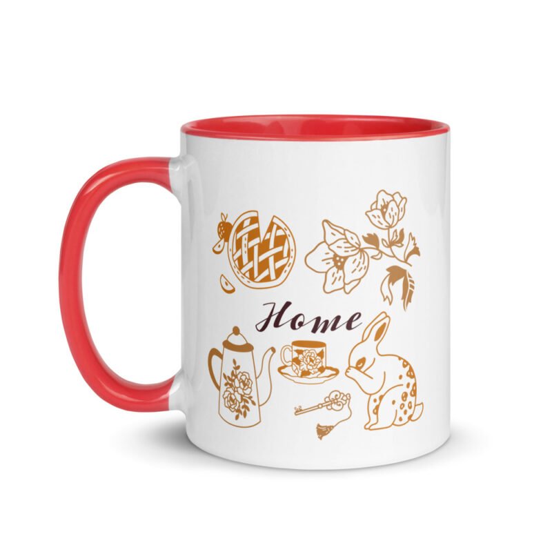 Colorful Ceramic Mug 11 oz Dishwasher Microwave Safe 15