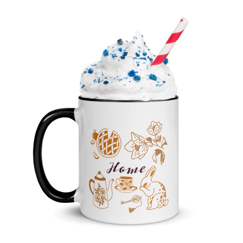 Colorful Ceramic Mug 11 oz Dishwasher Microwave Safe 6