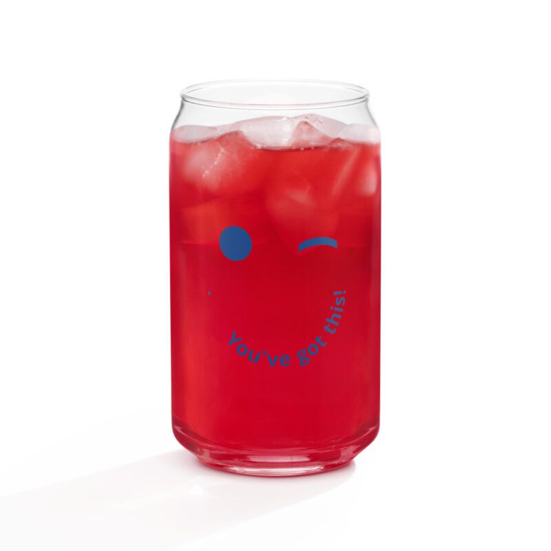 Trendy Can-Shaped Glass 16oz - Perfect for Sodas, Iced Coffees, and Cocktails - Image 27