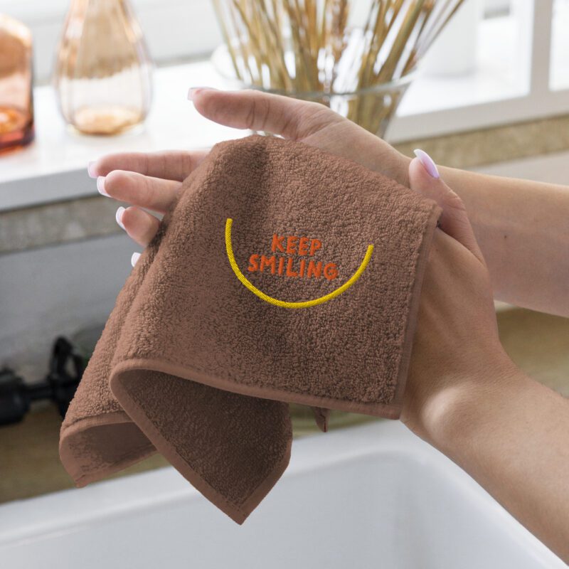 Pocket-Size Absorbent Cotton Hand Towel - Quick-Drying & Durable - Image 6