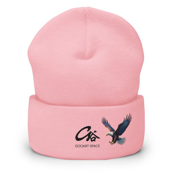 Majestic Eagle Cuffed Beanie - Image 9