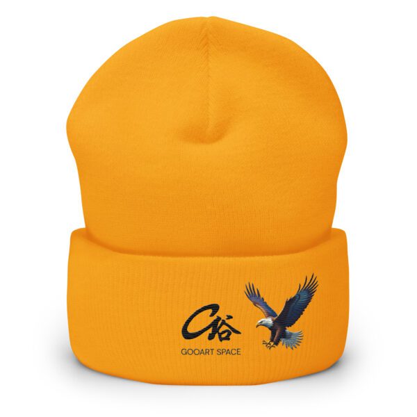Majestic Eagle Cuffed Beanie - Image 10