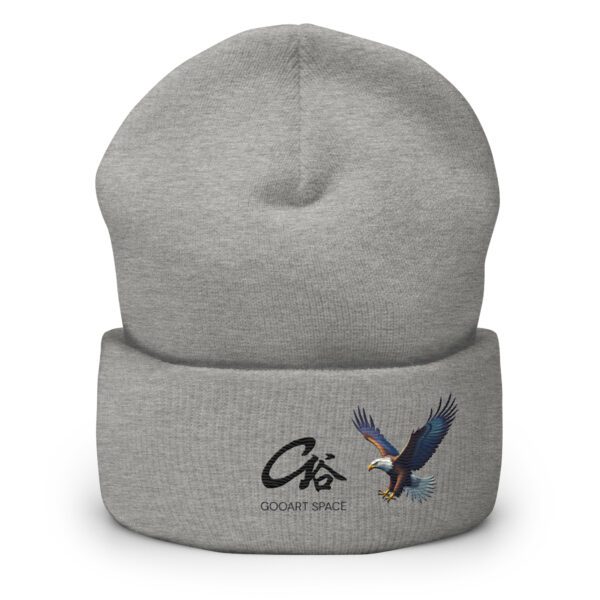 Majestic Eagle Cuffed Beanie - Image 11