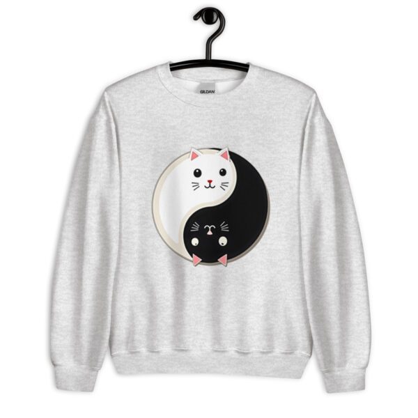Cat Harmony Unisex Sweatshirt - Image 15