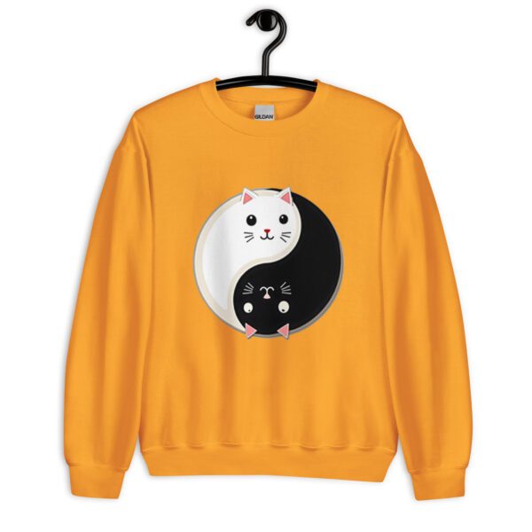 Cat Harmony Unisex Sweatshirt - Image 10