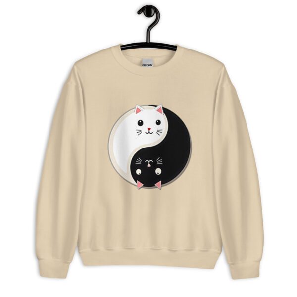 Cat Harmony Unisex Sweatshirt - Image 13