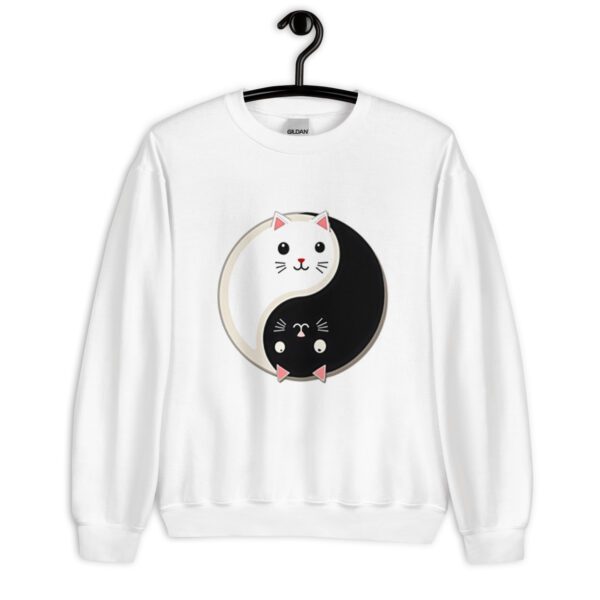Cat Harmony Unisex Sweatshirt - Image 16