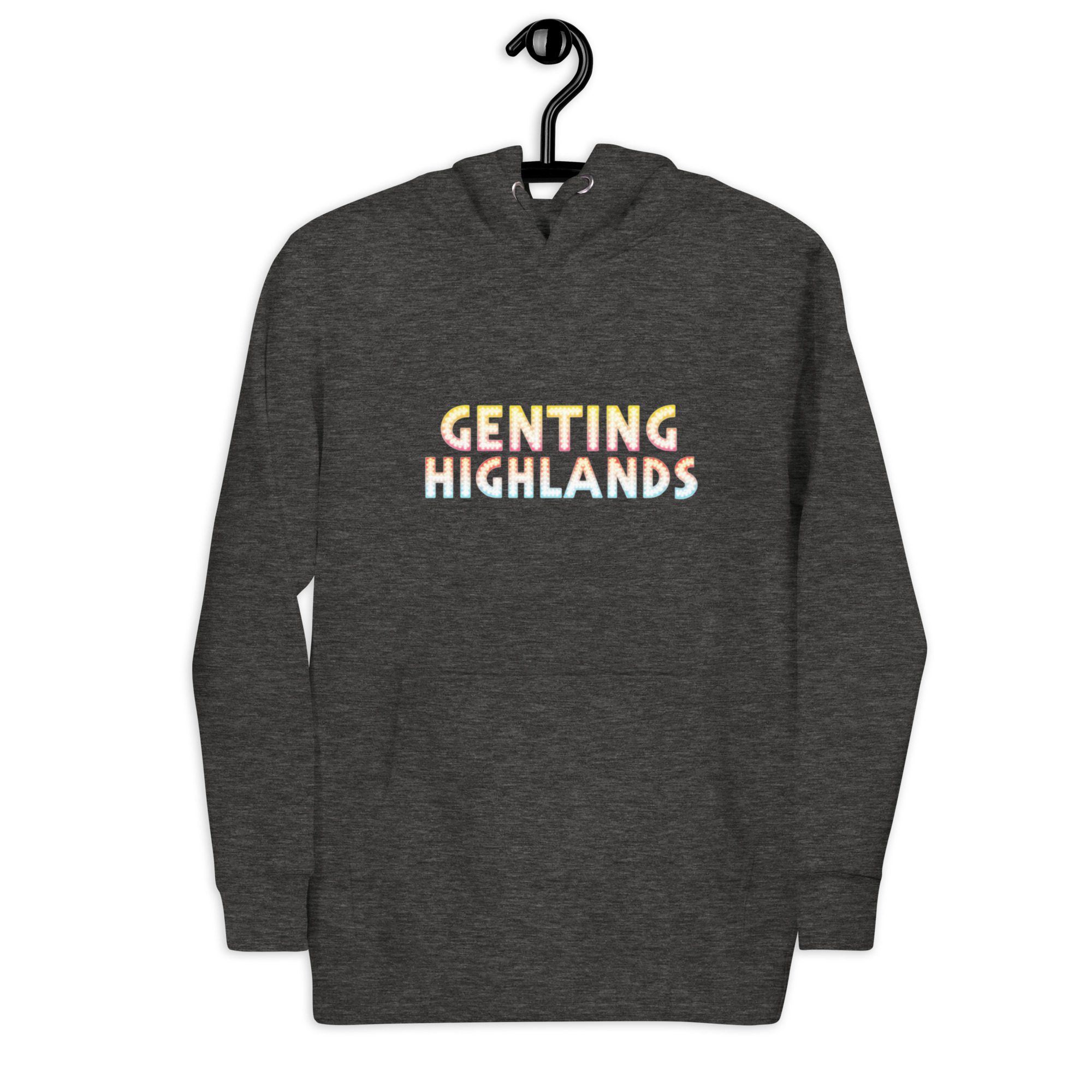 “GENTING HIGHLANDS” Neon Dots Unisex Hoodie