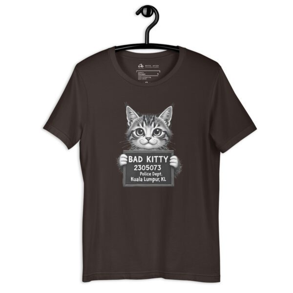 Bad Kitty Dark Unisex T-shirt - Image 8