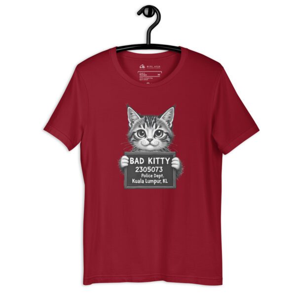 Bad Kitty Dark Unisex T-shirt - Image 7