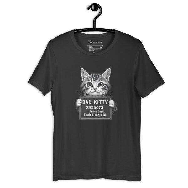 Bad Kitty Dark Unisex T-shirt - Image 9