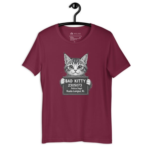 Bad Kitty Dark Unisex T-shirt - Image 11