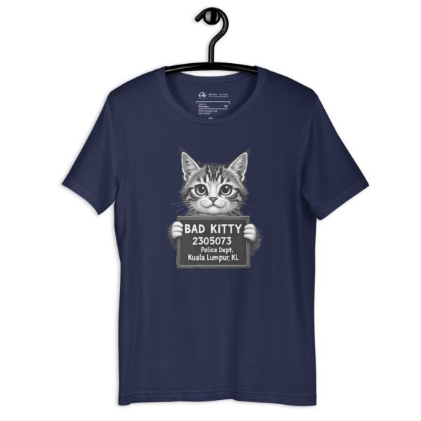 Bad Kitty Dark Unisex T-shirt - Image 6