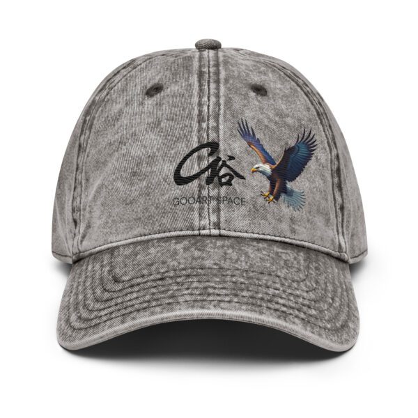 Majestic Eagle Vintage Cotton Twill Cap - Image 5