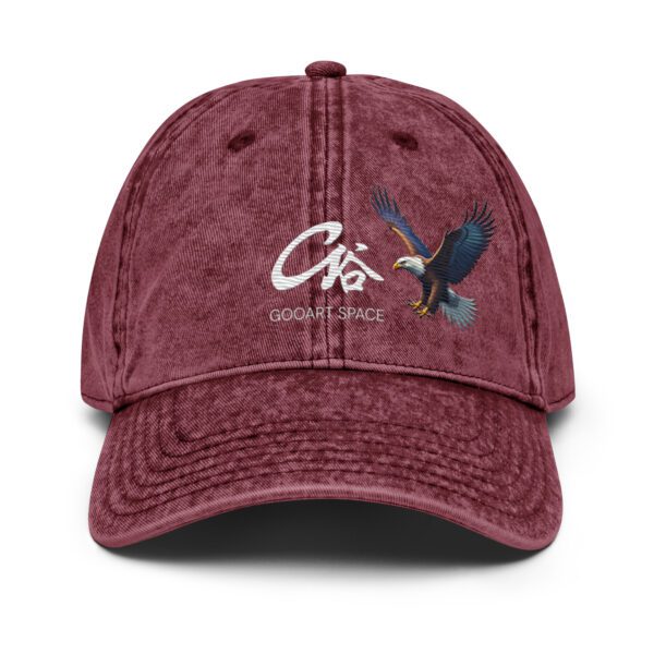 Majestic Eagle Vintage Cotton Twill Cap - Image 3