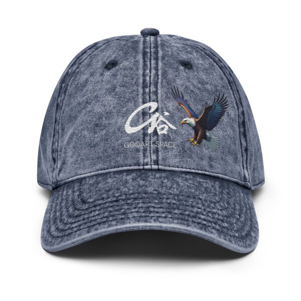 Majestic Eagle Vintage Cotton Twill Cap - Image 2