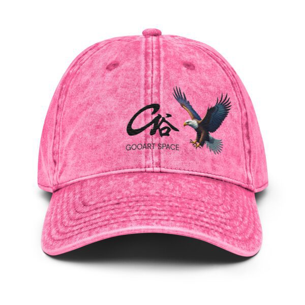 Majestic Eagle Vintage Cotton Twill Cap - Image 6