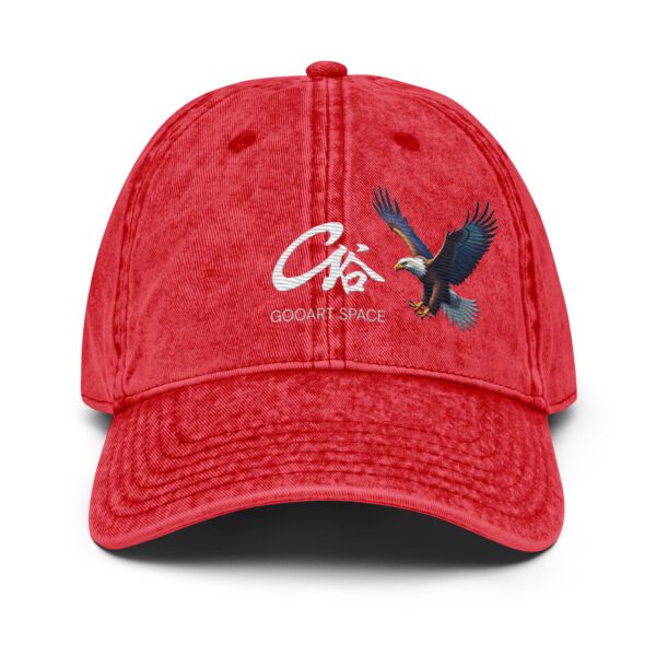 Majestic Eagle Vintage Cotton Twill Cap - Image 4