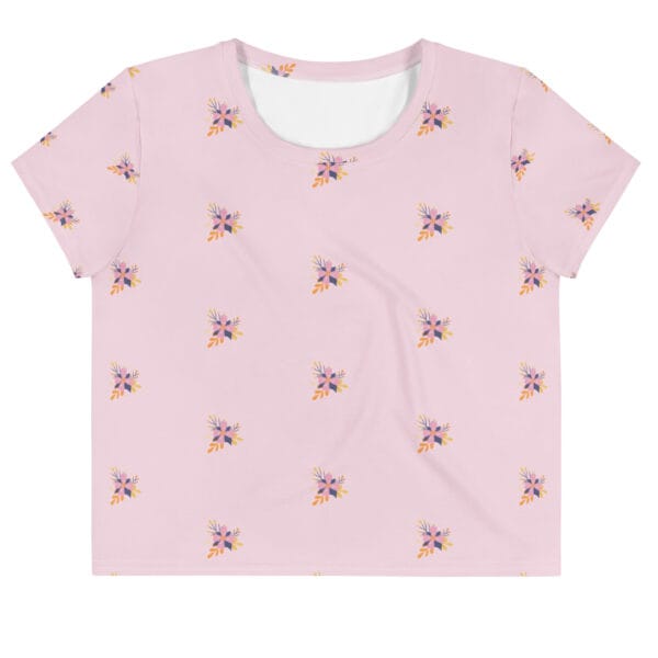 All-Over Print Crop Tee