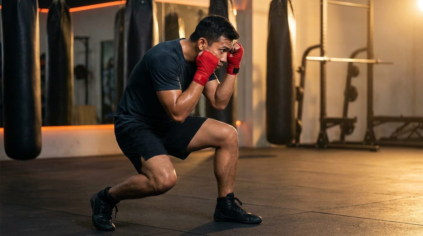 Slip and Roll – Rolling Under with Guard Up and Eyes Forward