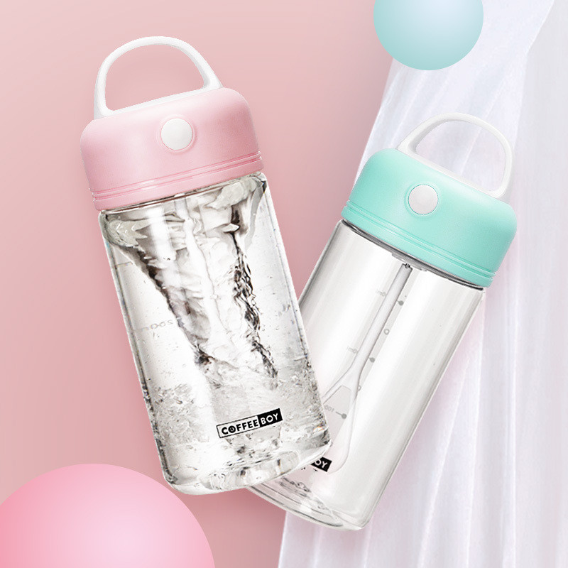 Portable electric protein shaker bottle 380ml
