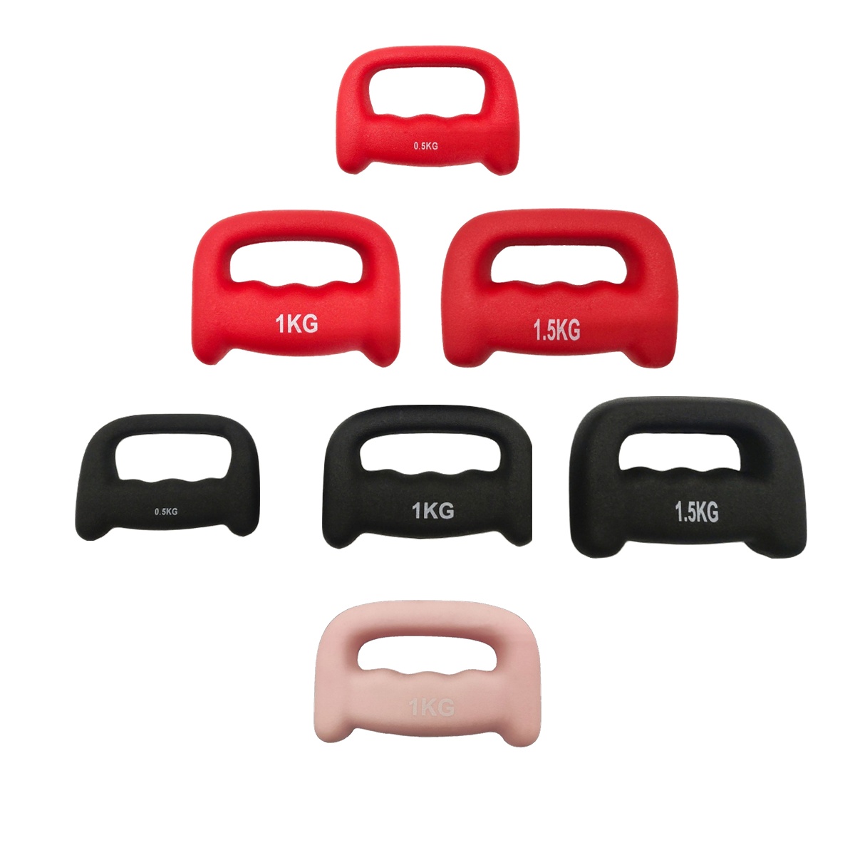 Dumbbell Tinju – Berat Tinju Bayangan Genggam Ergonomik (0.5kg – 1.5kg)