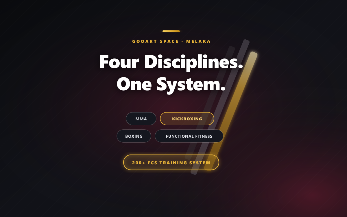 Four Disciplines. One System. - 200+ FCS Combat Fitness