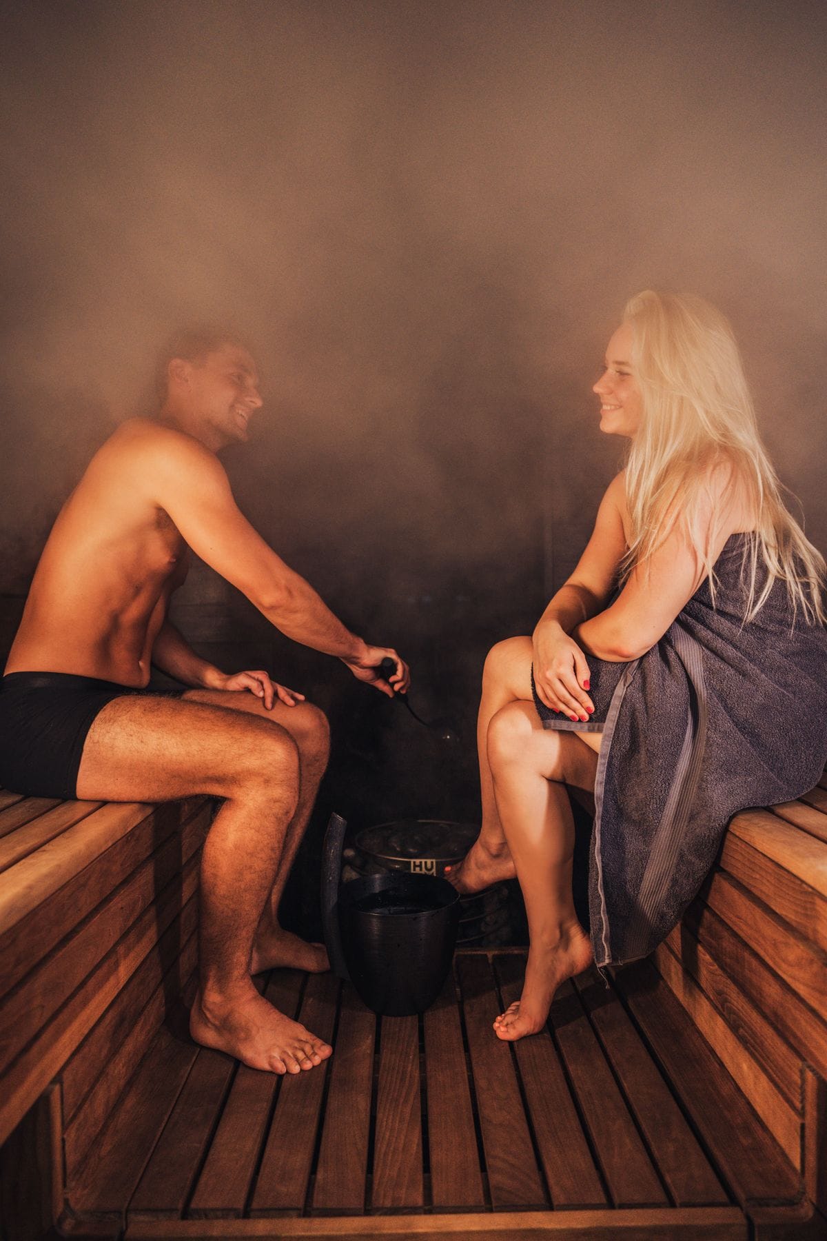 sauna for muscle recovery session