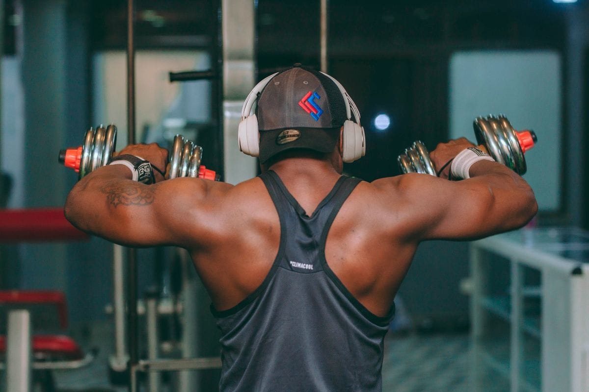 functional training workout dumbbells gym