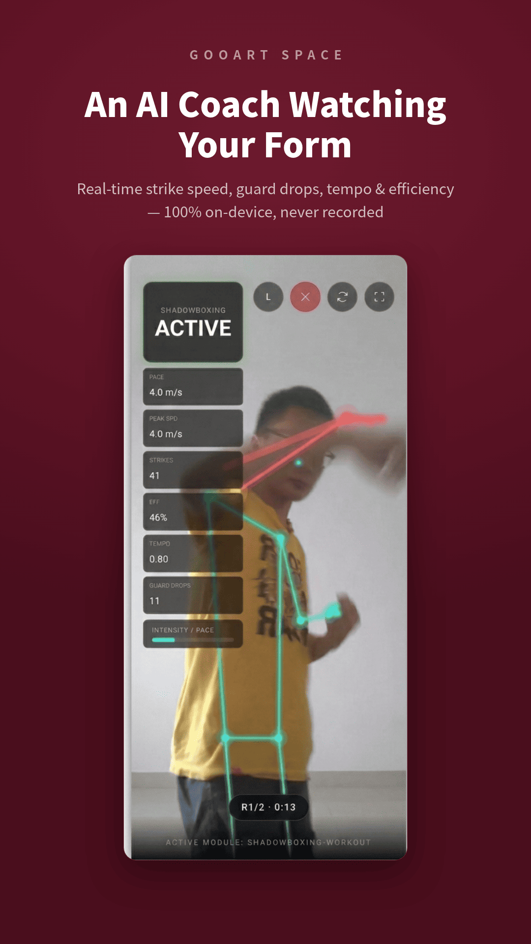 An AI Coach Watching Your Form
